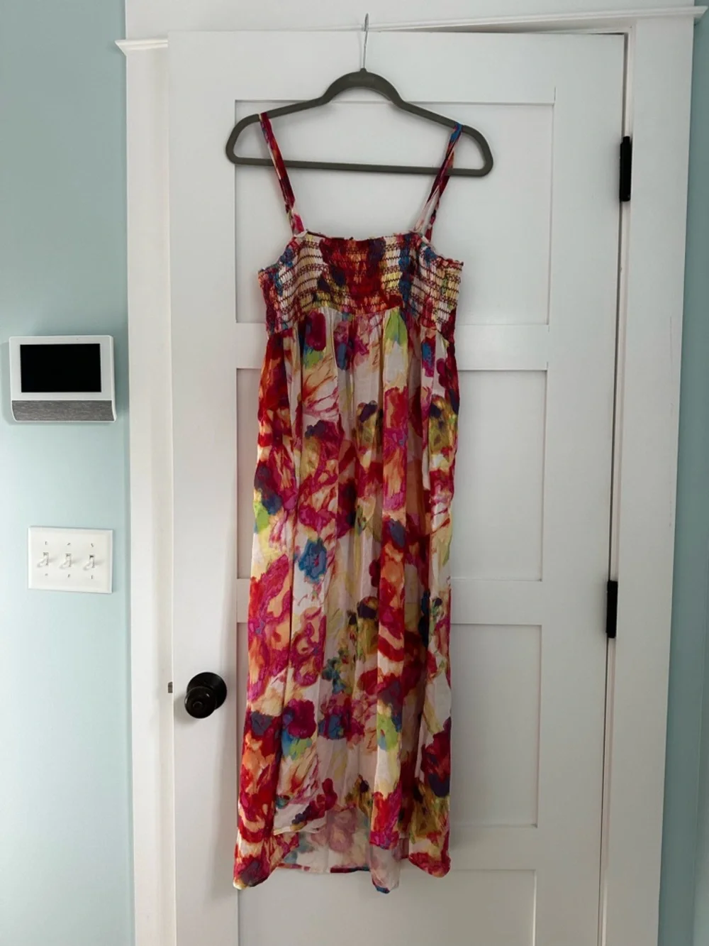 Anthropologie Smocked Floral Dress - Picture 5 of 6